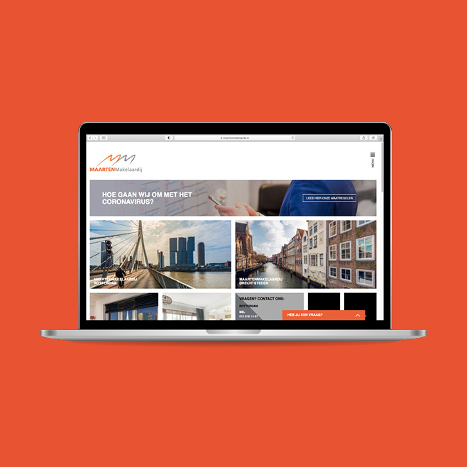 BlackDesk case - Maarten Makelaardij Rotterdam - Custom makelaarsplatform