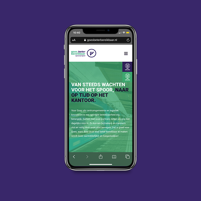 BlackDesk case - Goes Beter Bereikbaar