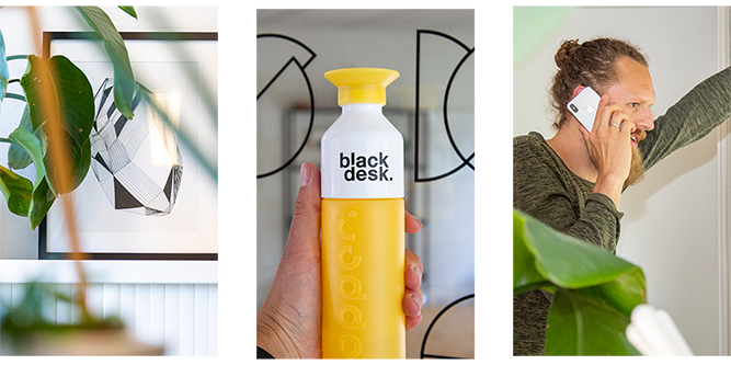 BlackDesk contact opnemen - banner contact