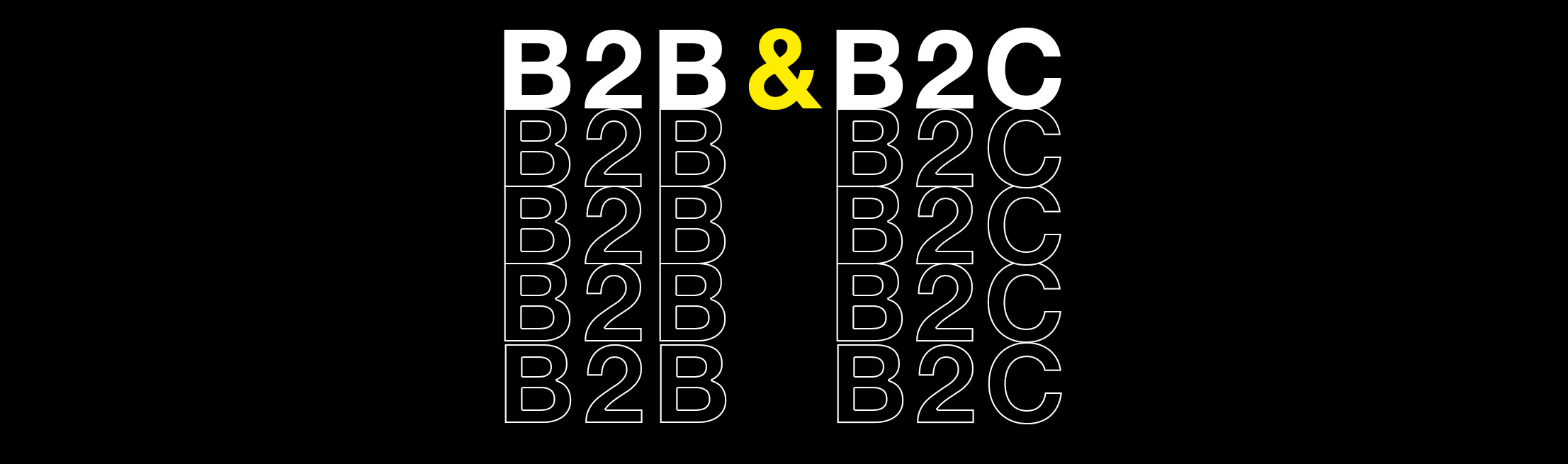 Blackdesk blog banner - B2B vs B2C marketing